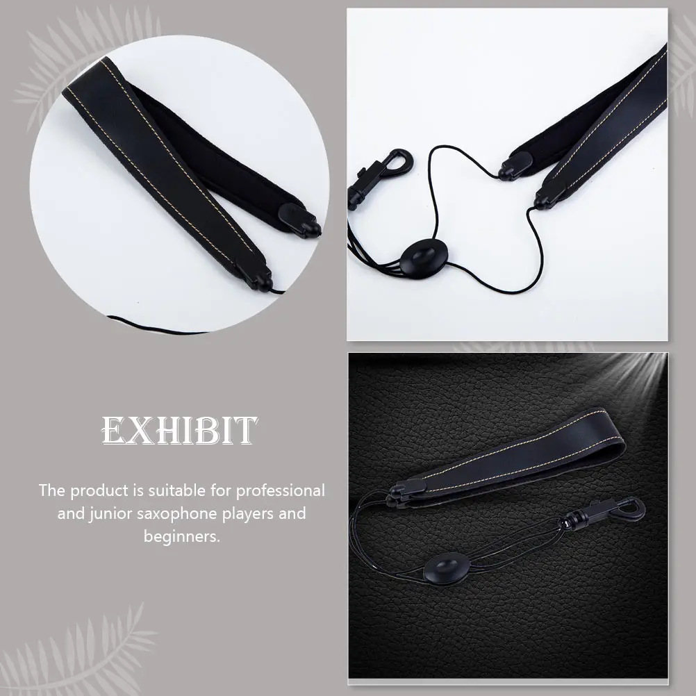

Saxophone Strap Tool Creative Harness Neck Supply Shoulder Durable Holder Simple Waist Belt