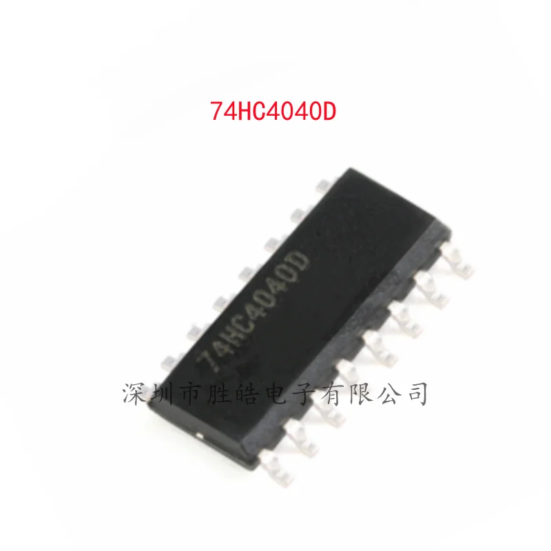 (10PCS)  NEW  74HC4040D  74HC4040  Binary Counter Chip  SOP-16   74HC4040D  Integrated Circuit