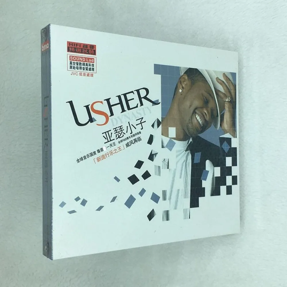 Álbum de CD de Usher | Éxitos de R&B Let's Love y My Lover | Disco de Audio de Alta Fidelidad para Escuchar en el Auto y en Casa