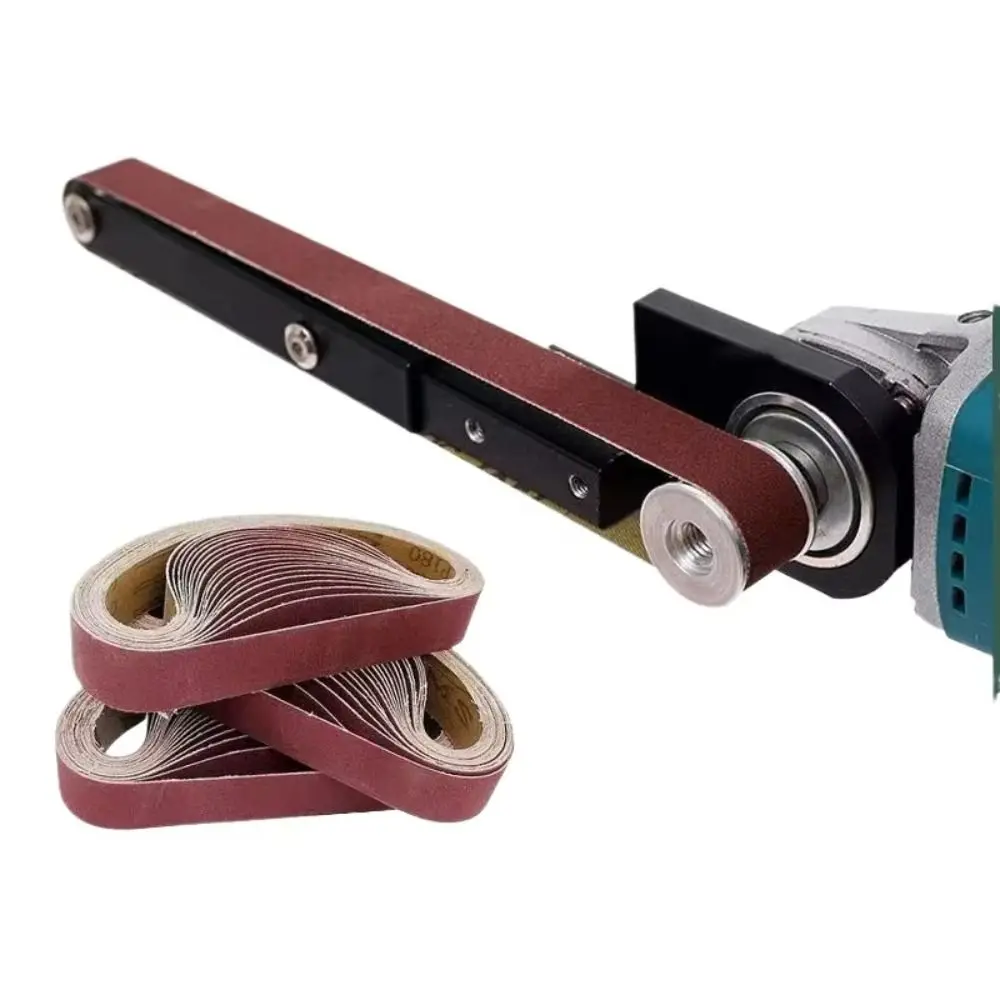 Multi Function Belt Sander Attachment Stainless Steel Sanding Adapter Low Noise Pipe Tube Bracket Replace The Angle Grinder