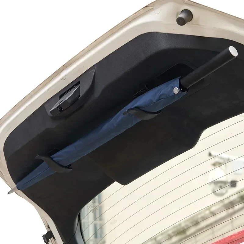 2Pcs Car Seat Back Hook Multi-purpose Trunk Umbrella Mount Holder Car Umbrella Storage Organizer Holders Universal Car Accessory image 4