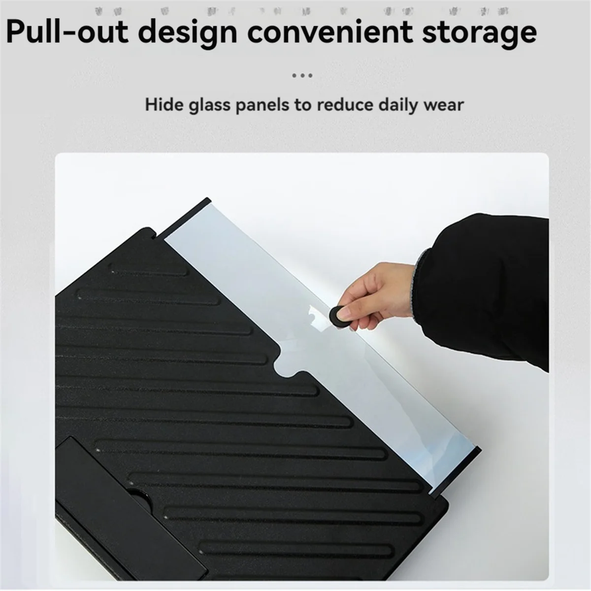 

20 Inch Screen Magnifier 3D HD Phone Magnification Projector Screen Magnification Compatible with All Smartphones,Black