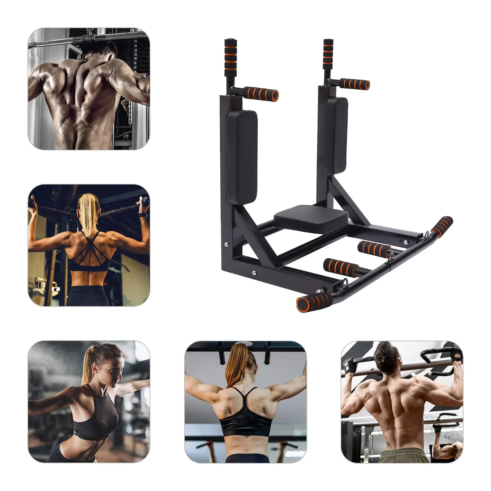 2026 Wall Mounted Pull up Bar Heavy Duty Ceiling Mounted Pull up Bar Heavy Duty for Indoor & Outdoor Use Accessories