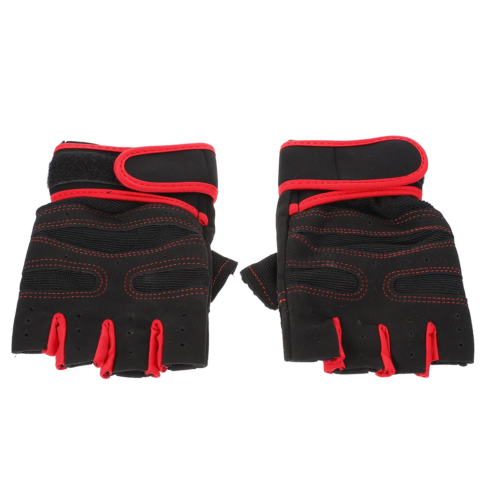 

Cycling Gloves Sport Workout Gym Camouflage Microfiber Breathable Sweat Wicking Elastic Non Slip Silicone Half Finger Riding