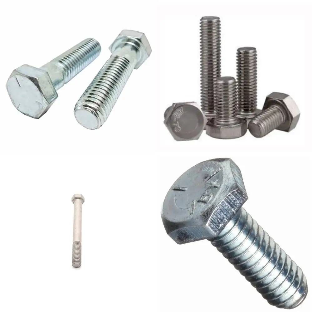 

Винты с шестигранной головкой класса 5, оцинкованные, 3/8-16 x 4-3/4, 50 шт., грубая резьба с частичной резьбой, 1 дюйм резьбы от Newport Fa