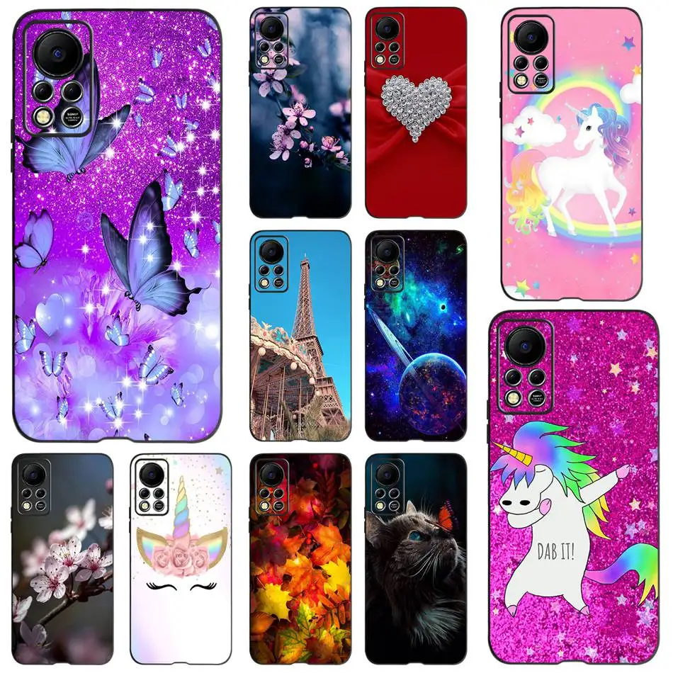 For Infinix Hot 11S NFC Phone Case Silicone Soft TPU Cover For Infinix Hot11S 11 S X6812 X6182B Hot11 S NFC Cases Back Bumper