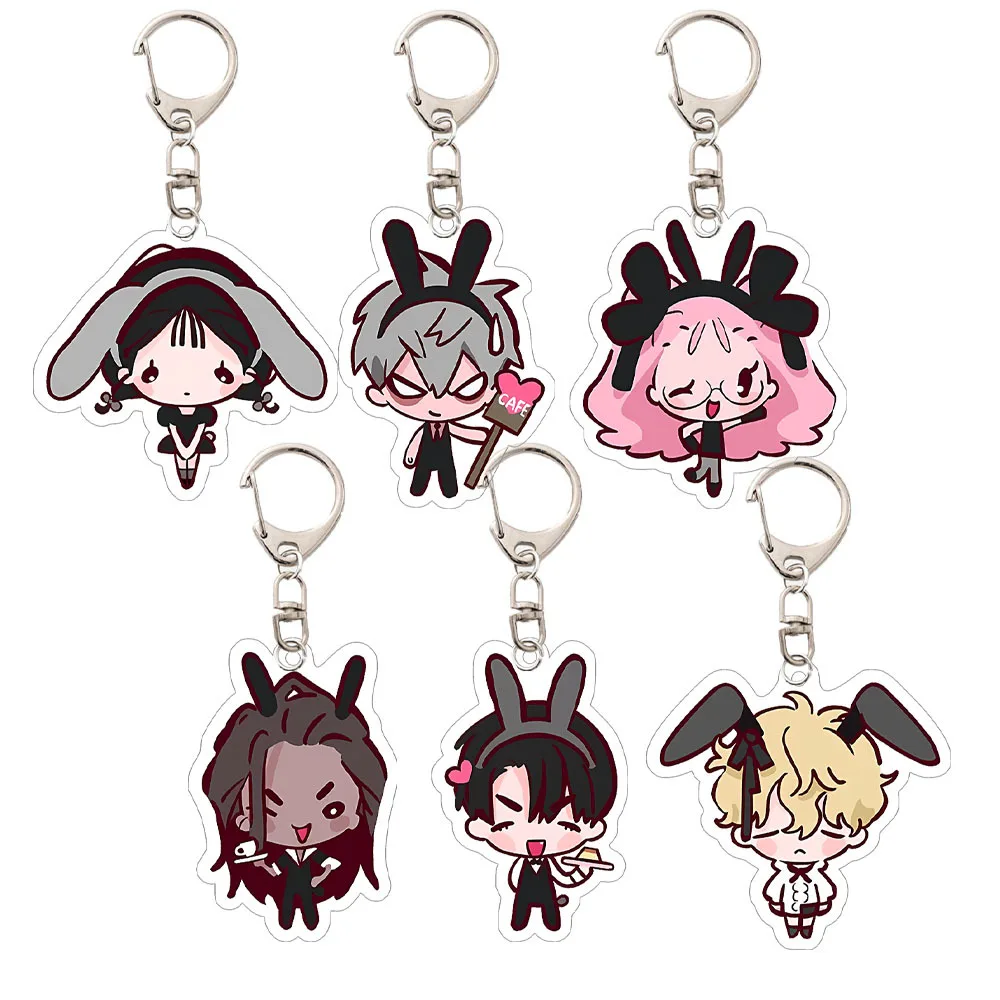 

Акриловый брелок с изображением инопланетянина, милая школьная сумка, мультяшный кулон, подвесные украшения, брелок Rubye Hyuna Luka, подарок на день рождения