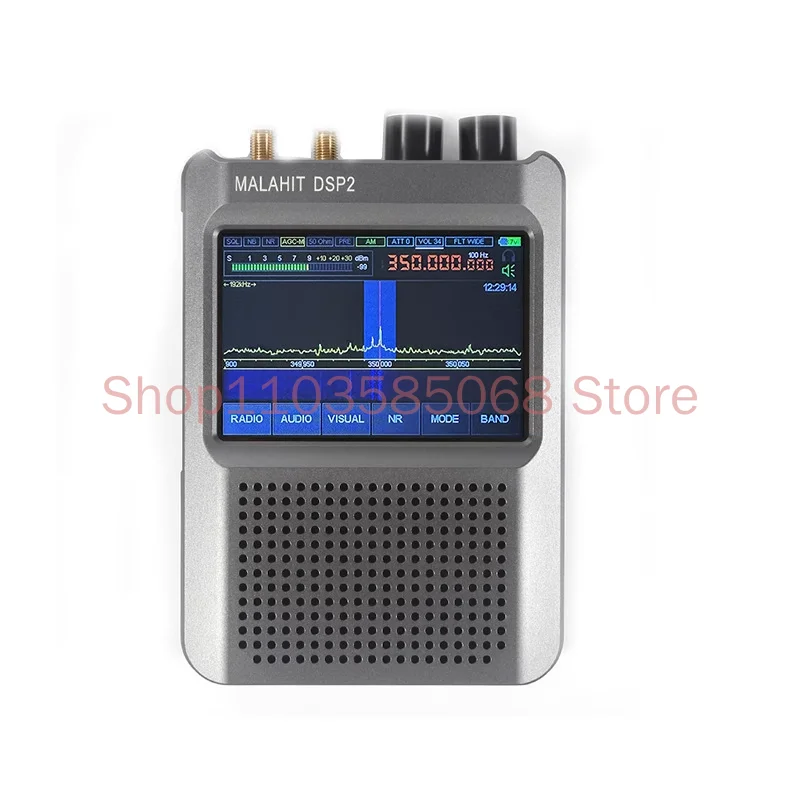

Upgraded Genuine Malahit-DSP2 Radio Latest Firmware V2.40 Malahit DSP2 SDR Malachite Receiver 10KHz-2GHz AM/SW/MW/FM Full-band