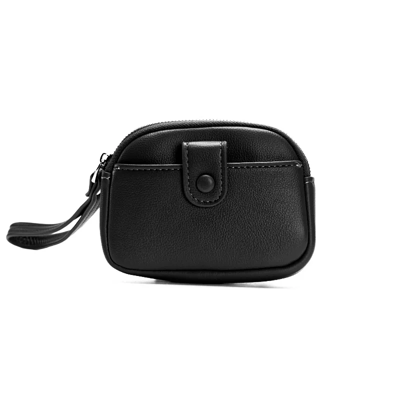 

Coin Purse Key Ring Pendant Storage Bag Zipper Large Capacity Multi-card Slots Card Holder For Women