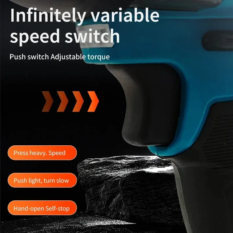 Makita DTW700 18V Brushless Cordless Impact Wrench With Powerful Torque For Automobile Repair And Heavy Industrial Working - view 6