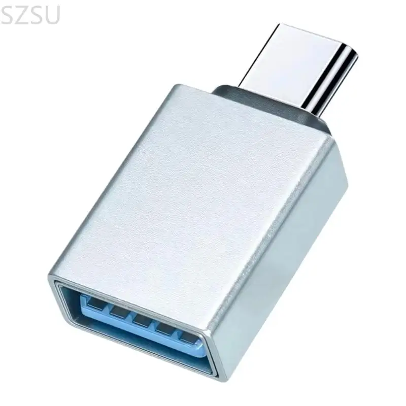 محول SZSU USB C إلى USB OTG هيكل معدني للهواتف الذكية والأجهزة اللوحية وقرص U تركيب سريع ومحول OTG بتصميم محمول #2
