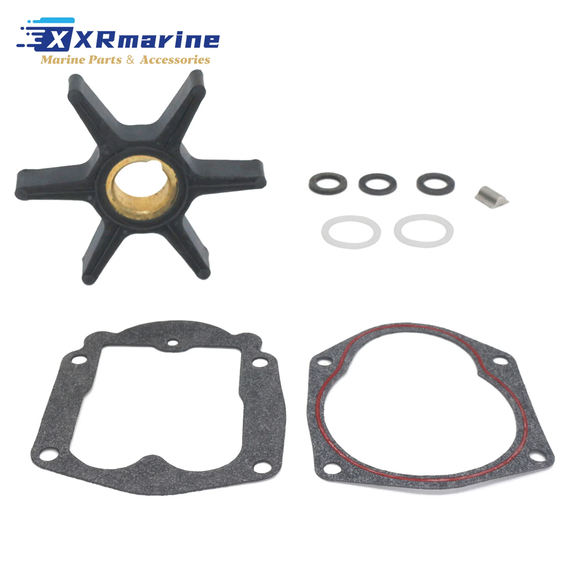 

47-8M0027792 Fits for Mercury Marine Outboard Impeller Kit 2 Stroke 2/3 Cyl 30 to 50HP Motors 47-85089-1 Replaces 47-85089-10