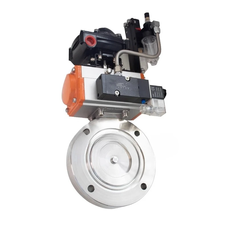 

304 Stainless Steel GIQ Type Negative Pressure Valve Wafer Flange Carbon Steel Butterfly Valve