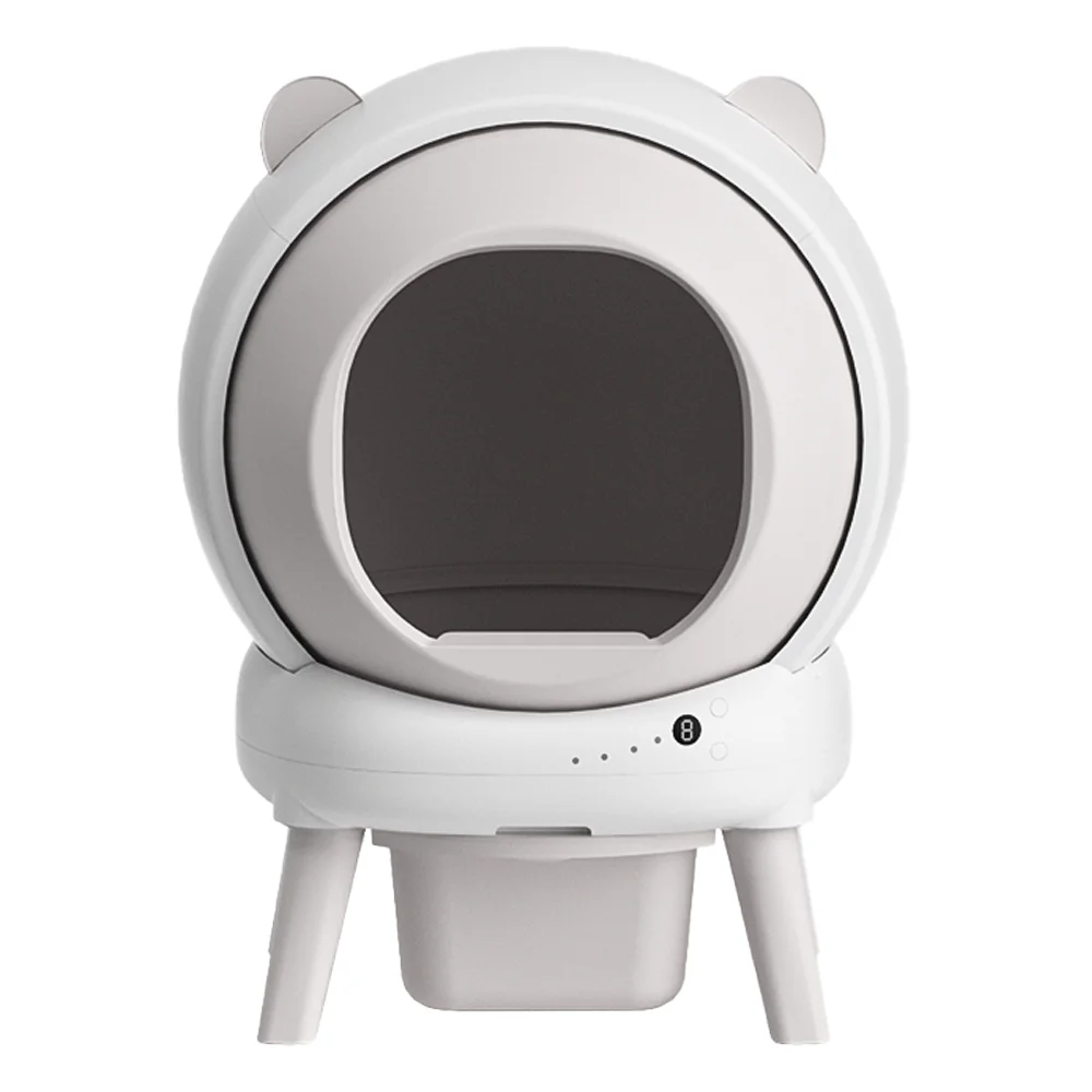

Smart Cat Box 60L Large Capacity Supports Multiple Cats Self-Cleaning Automatic Cat Box with Deodorizing Function
