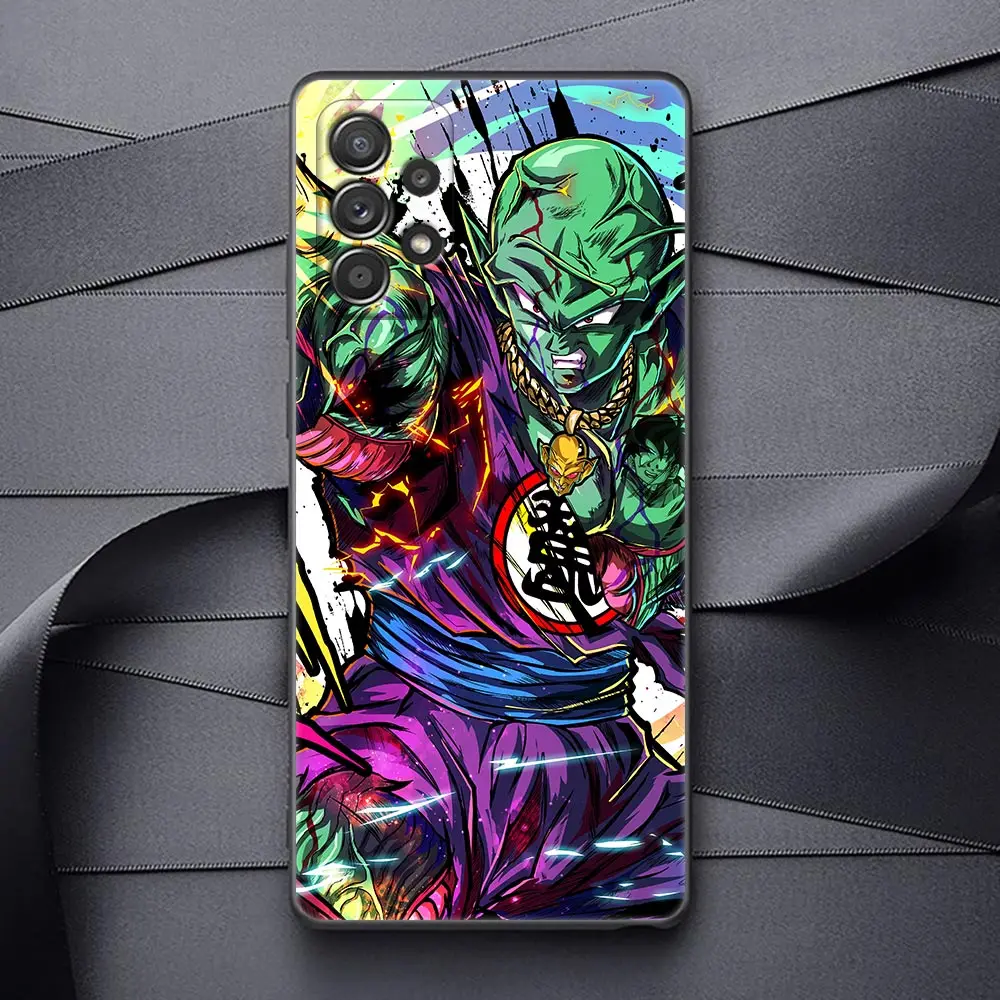 Case For Samsung Galaxy A54 A52 A73 A53 A72 A52S A71 A51 Note 20 Ultra 10 9 8 Back Cover Cool Dragon-D-B-Manga Art Balls Z Anime