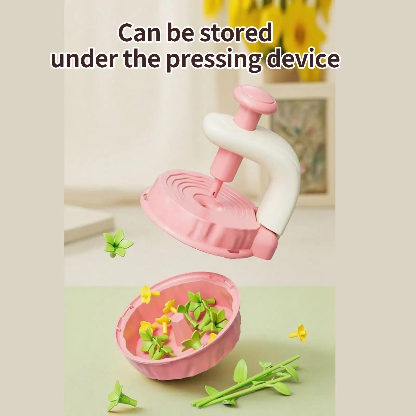 Flower Making Kit Fabric Flower Arts Crafts Kit Toys For Kids Educational Toys Fine Motor For Sensory Bins Pretend Play Home