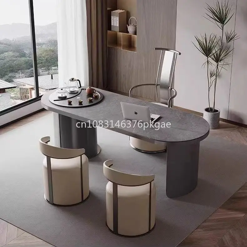 Modern Light Luxury Guest Stool Is Very Simple about Home Tea Table Stool To Discuss Back Makeup