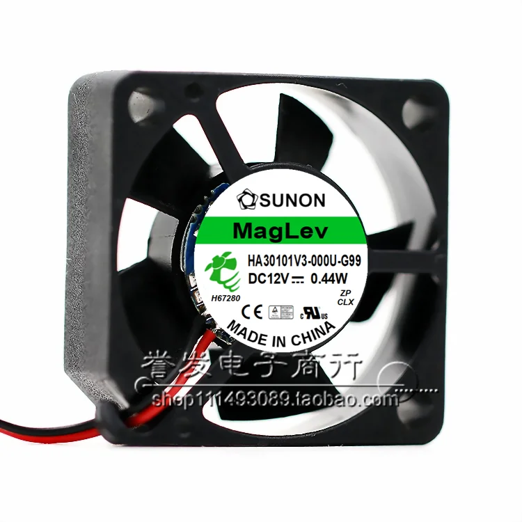새로운 오리지널 HA30101V3-000U-G99 12V 0.44W 3010 30x30x10mm 냉각 팬 라디에이터
