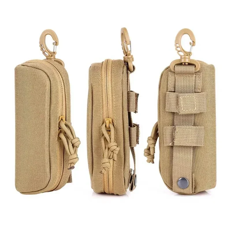 Tactical  Eyeglass Case Hunting Shockproof Protective Goggles Box Portable Outdoor Sunglasses Case-1000D Nylon image 4