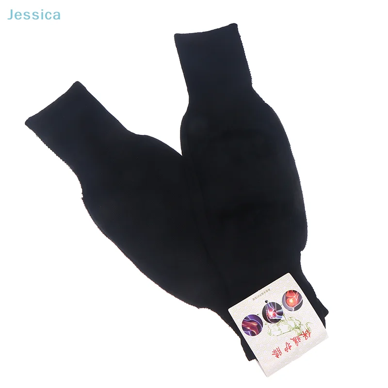 ♥ Zimowe kaszmirowe ocieplacze na kolana, grube skarpety polarowe do jazdy na rowerze na zewnątrz, unisex ochrona stawów przed zimnem