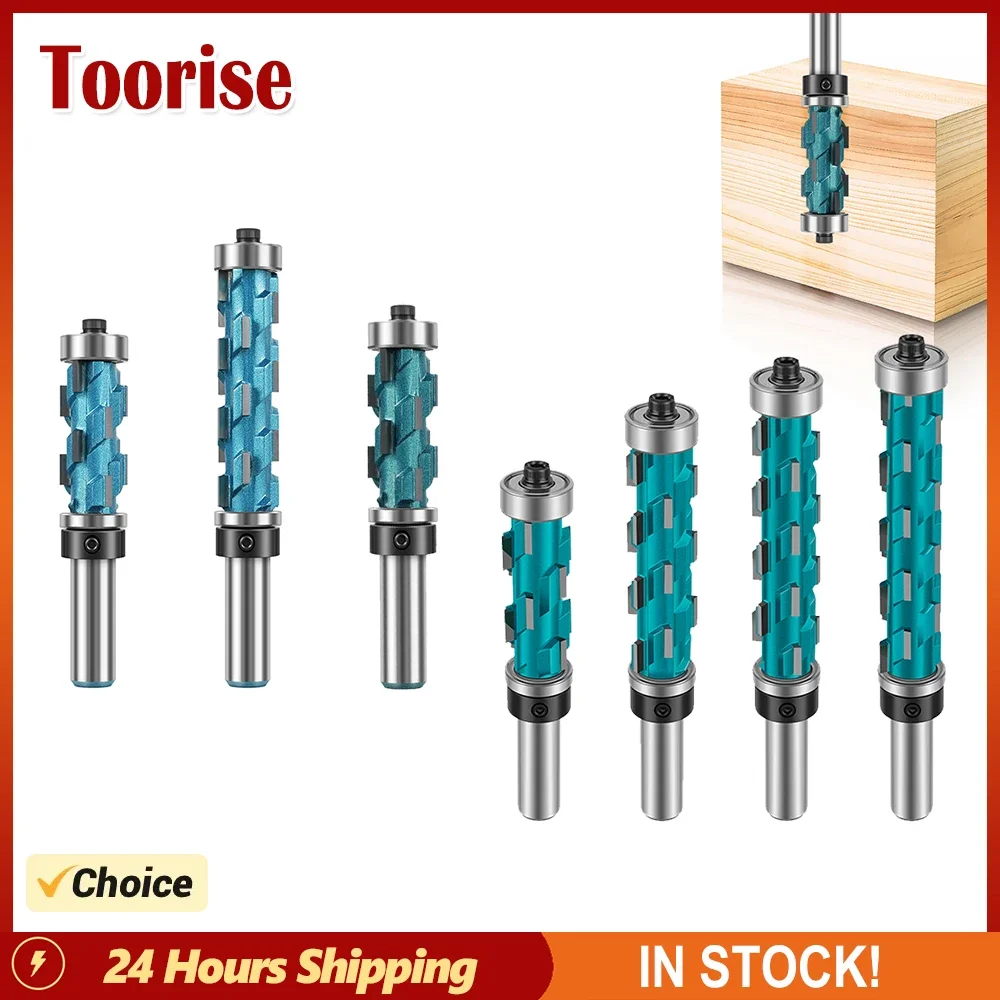 

1/2inch Shank Flush Trim Router Bit Set Carbide Flush Trimming Bit Tool Woodworking Milling Cutter Tool for Softwood Hardwood