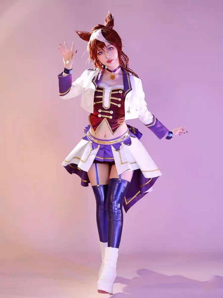 Hot Umamusume: Pretty Derby Silence Suzuk Cosplay Costume Cute Women Costumes Role Play Clothing Carnival Finals Suit Pre-sale