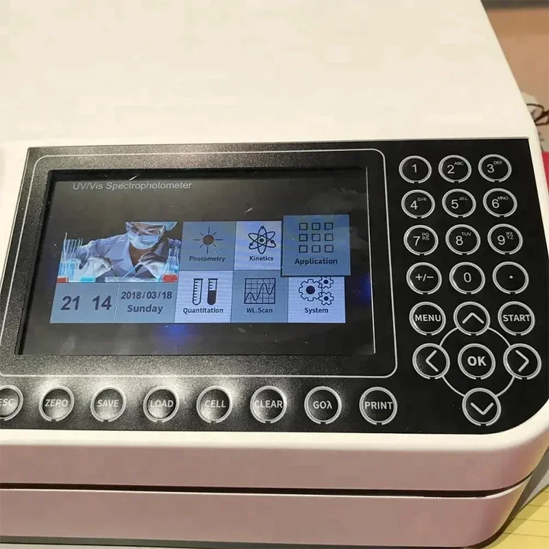 Double Beam UV-Vis Spectrophotometer 190-1100nm Nano Lab Analysis Equipment for Scientific Research