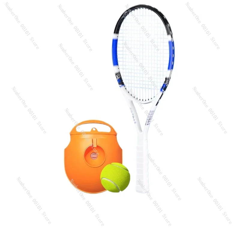 Tennis with line rebound trainer single play self-play tennis racket one person artifact single play adult elastic ball