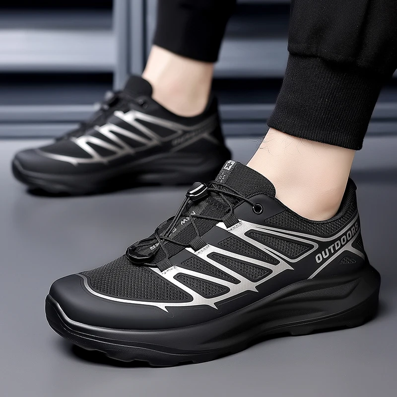 

Men's Shoes, Spring Breathable Travel Sports Shoes, Men's Outdoor Non-Slip Hiking and Mountaineering Shoes