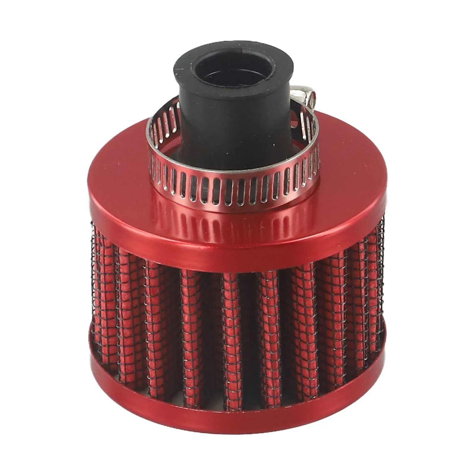 12mm Air Filter Universallity Carbon Round Crank Case EngIne Breather Air Filter Oil Crankcase For Car Motorcycle Quad Bike