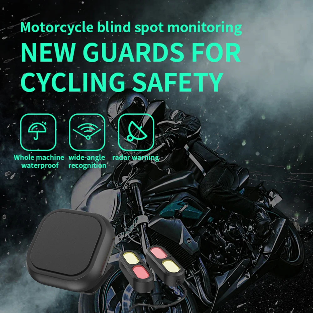 Motorcycle Blind Spot Radar Detection System Long Range Millimeter Wave Sensor Lane Change Assist System BSD System