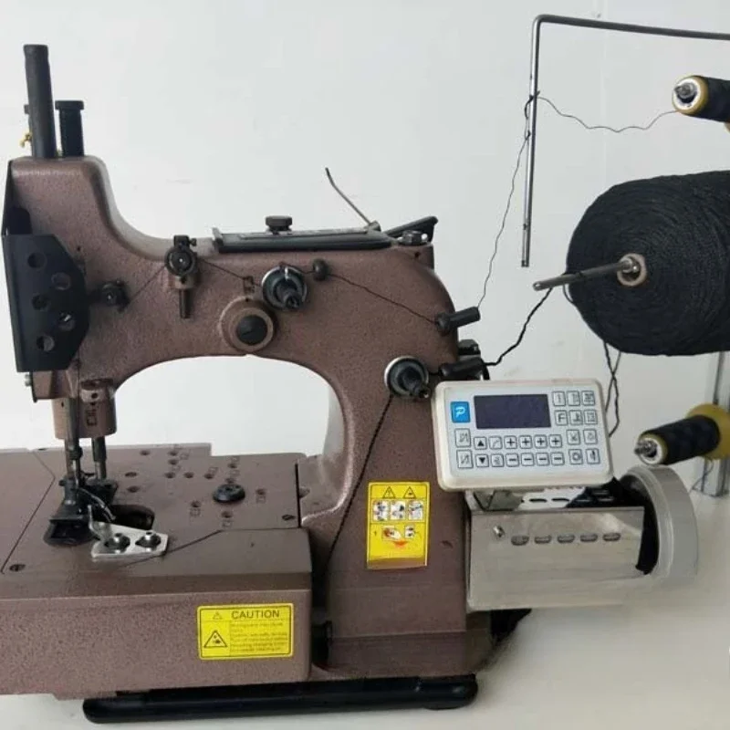 New car floor mat edge wrapping machine, computer carpet edge locking machine