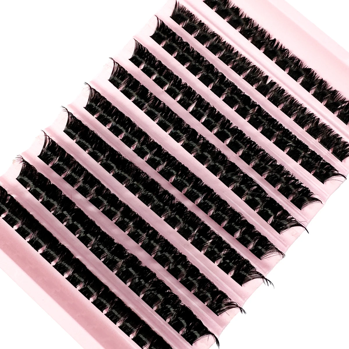 160D Mix 5D Fluffy Individual Lashes Clusters Extensions False Eyelash DIY at Home Cluster Makeup Eyelash Extension Kit