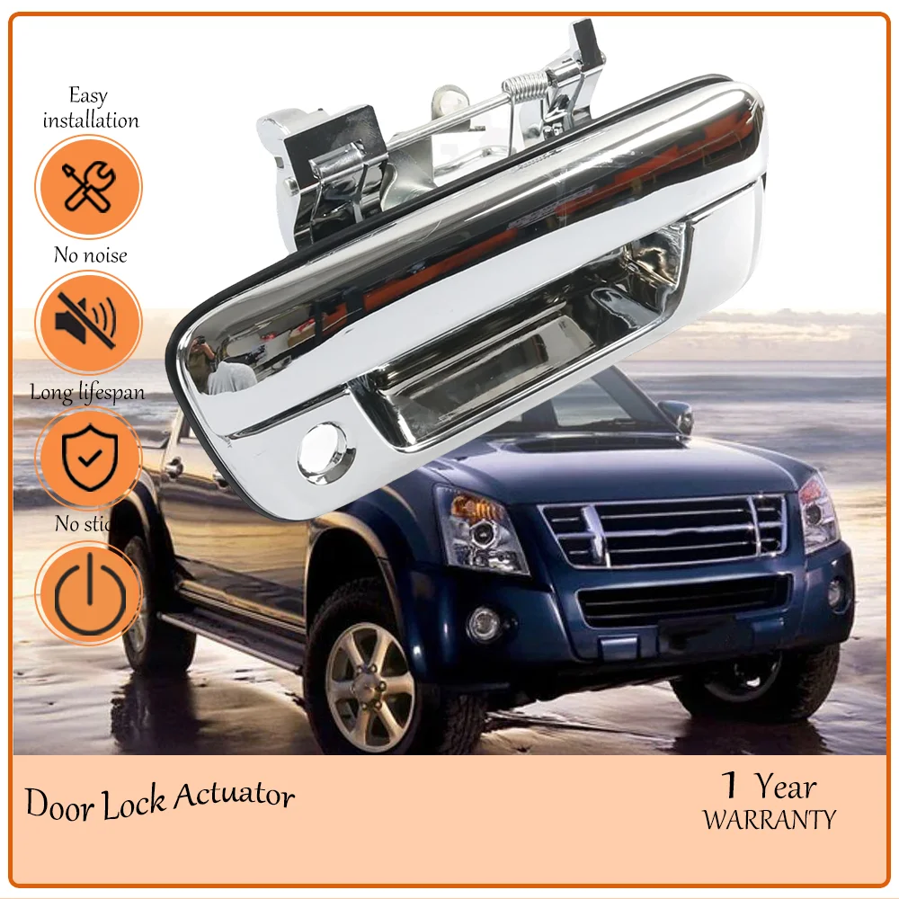 

Tailgate Handle With Hole Compatible With Isuzu D-Max 2008-2012 Holden Rodeo RA 2003-2008 1PC Replacement oem 8-97235386-3