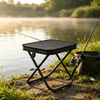 Portable Foldable Camping Stool Compact Lightweight Foldable Handheld Seat Outdoor Fishing Picnic Hiking Beach Travel Fold Up Ch 5
