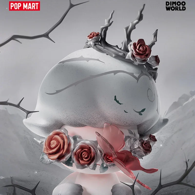 POPMART MEGA JUST DIMOO 400% épines boîte aveugle boîte mystère devinez sac jouets poupée mignon bureau ornement Collection Anime Figure