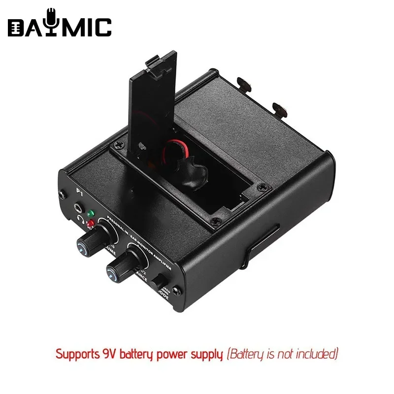 Professional Solo Stereo Monitor Headphone amplifier Mini XLR Inputs Ultra Compact Amplifier Factor earphone amp