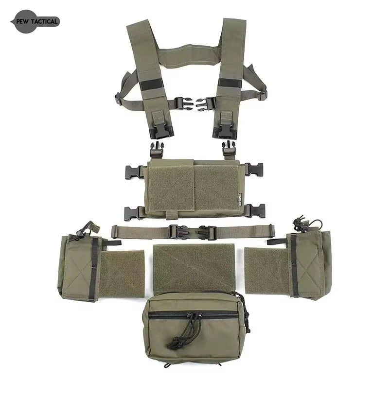Pew MK4 arnés táctico 500D mate para airsoft de caza - imagen 3