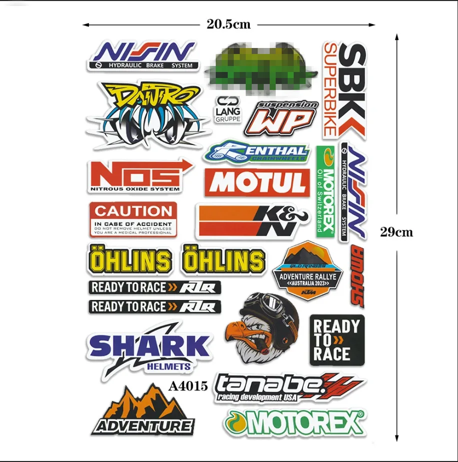 2025 Motorcycle Stickers Scorpio Helmet Stickers Waterproof And Sunscreen Electric Vehicle Reflective Decorative Stickers Cool image 6