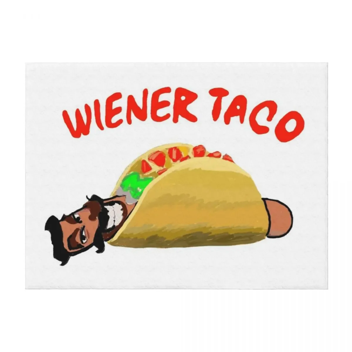 

wiener taco Throw Blanket Luxury Vintage Loose Luxury St Blankets