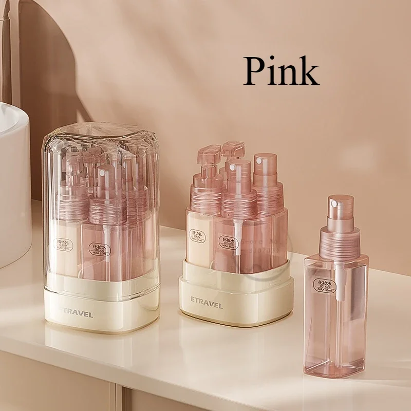 Travel Split Bottle Set Cosmetics Empty Bottles Shampoo Skincare Products Water Cream Travel Portable Spray Bottle Small Bottles