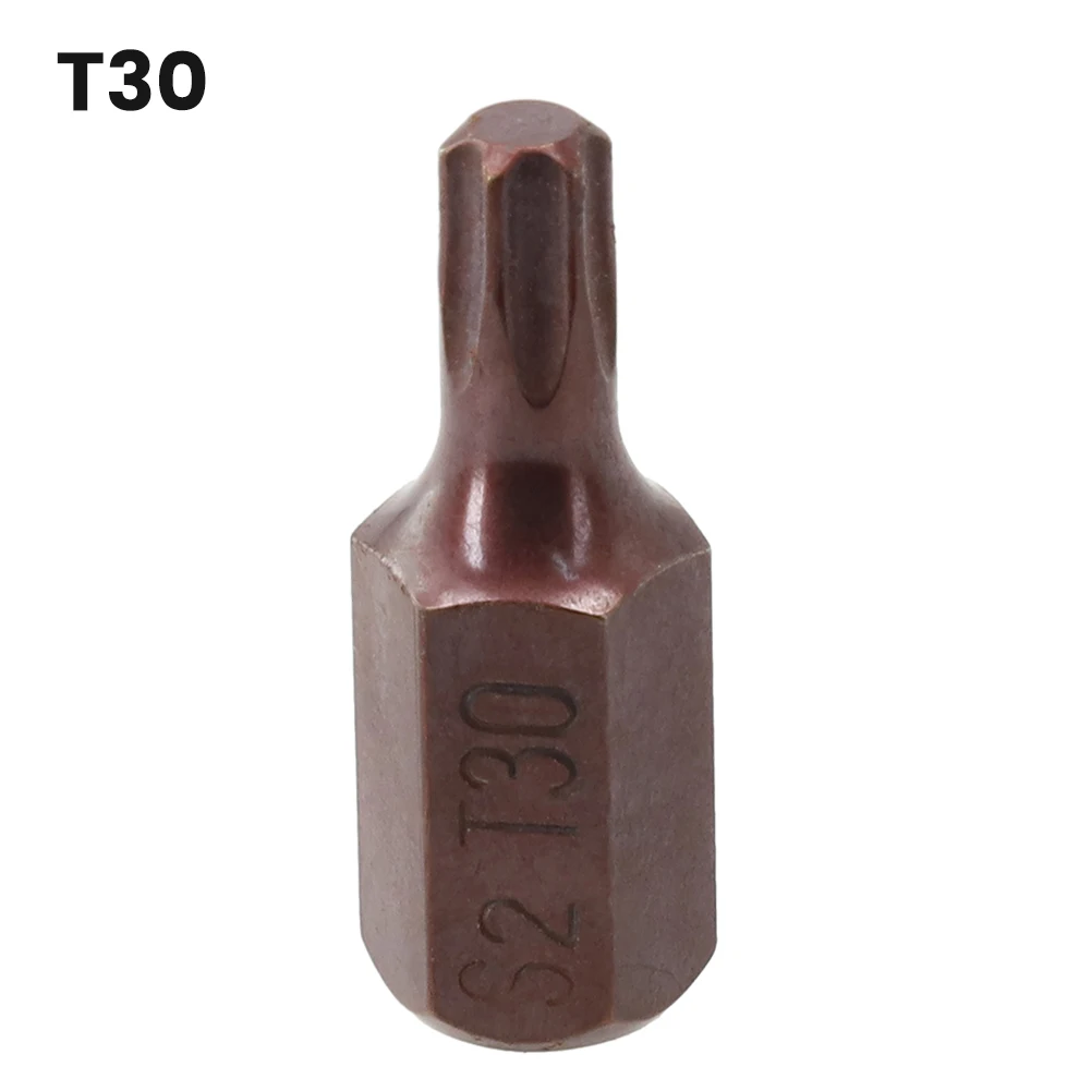 30MM Tox Screwdriver Bits T20 T25 T30 T40 T45 T50 T55 Magnetic Batch Head For Electric Wrench  Socket Bit Set Power Tool