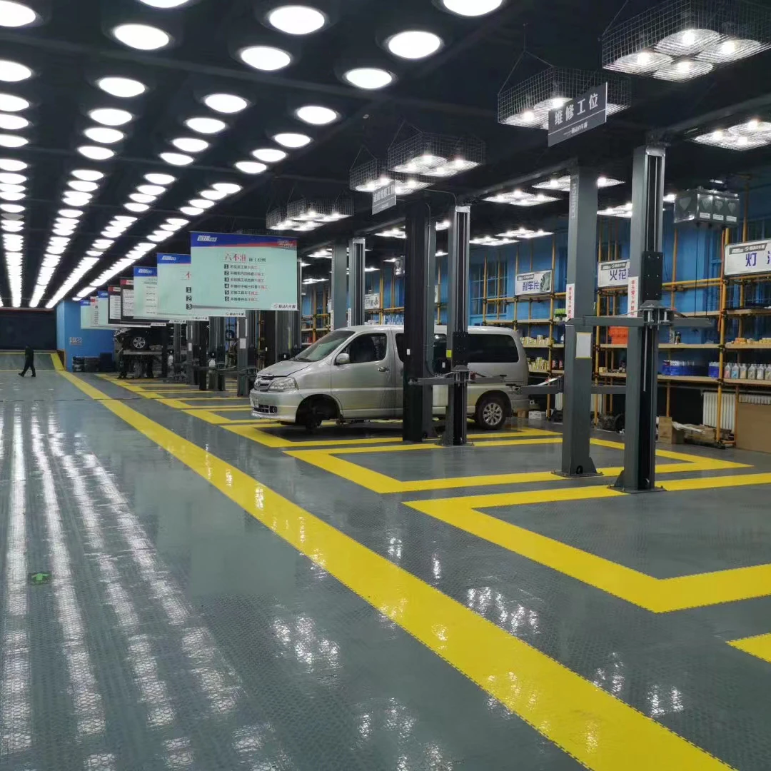 Hot Selling Garage Floor Tiles Pvc Garage Floor Tiles Durable Garage Floor Tile Pvc for Car Detailing Shop Workshop