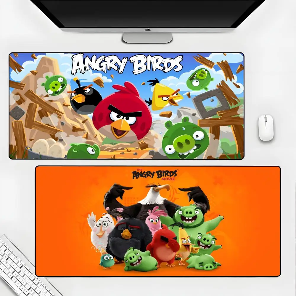 

C-Crazy-A-Angry Birds Mouse Pad Rubber Mat Laptop Xxl Mousepad Notebook Gamer Computer Table Gaming Accessories