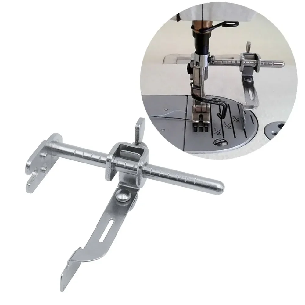 

Seam Edge Guidance Aircraft Flat Car Regulation Sewing Machine Part Locator Presser Foot Industrial Stitch Ruler Sewing Tool