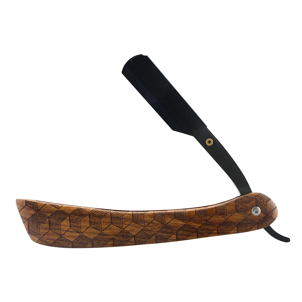 للطي الفولاذ المقاوم للصدأ مستقيم الحلاق الحلاقة الرجال دليل الشعر اللحية الحلاقة الرجال أدوات الحلاقة حلاقة حلاقة حلاقة الأسود الحلاقة