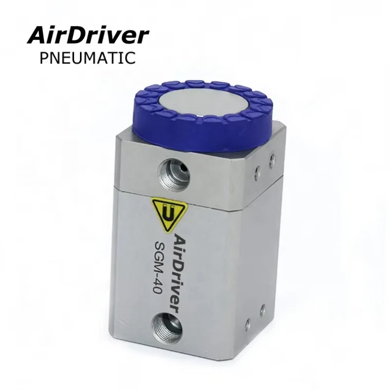 Mini pinça magnética pneumática de sucção de metal