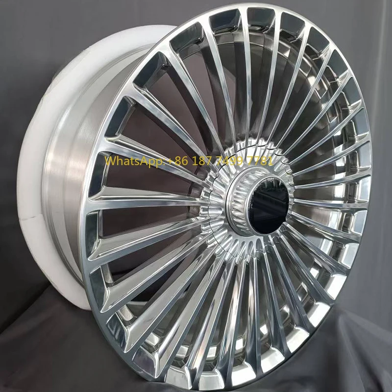 

Factory Direct Sales Multi-Spoke 6061 Aluminum Alloy Rims Wheels 22 24 Inch Monoblock Passenger Car Wheel for Trumpchi M8