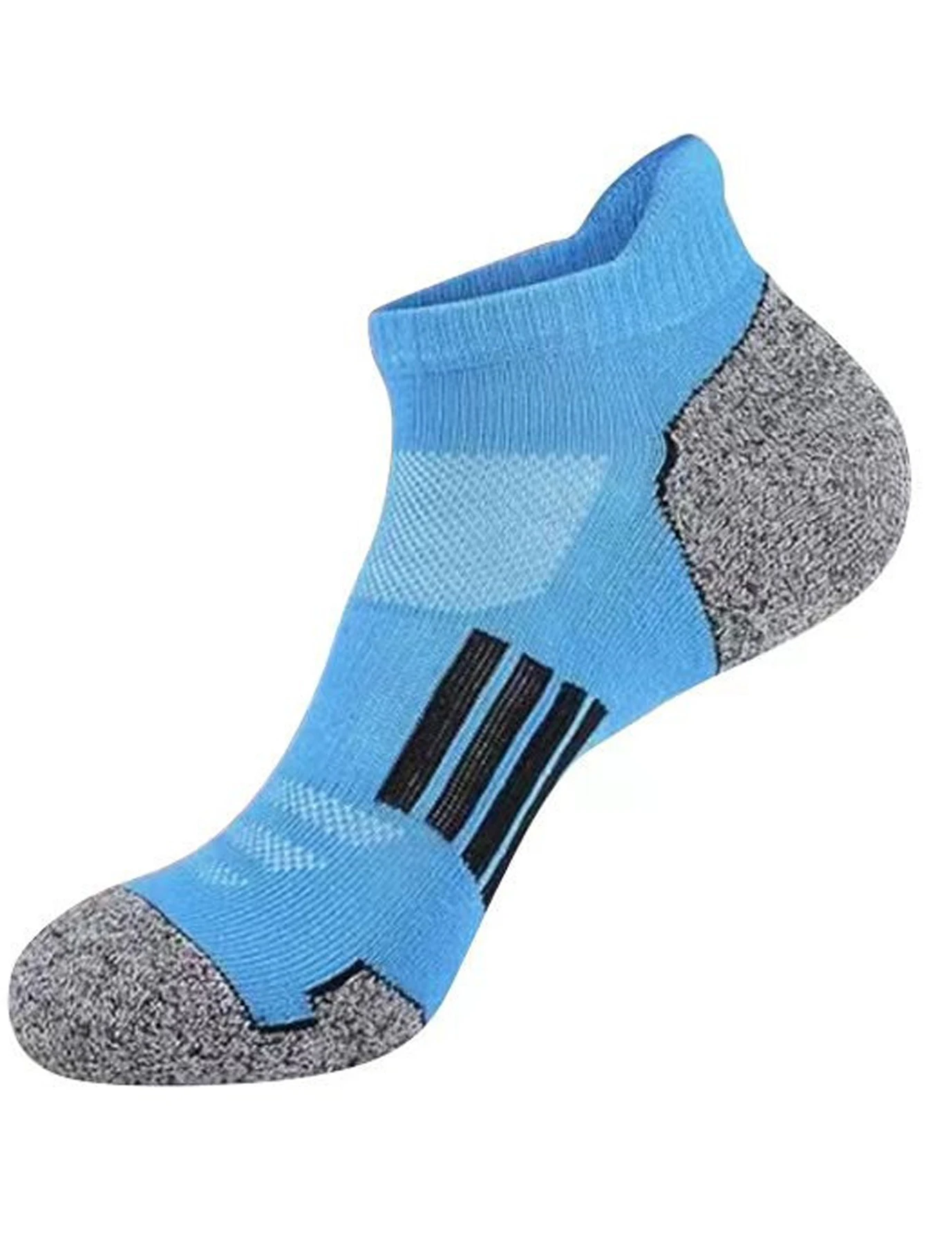 6/12 Paar schweißabsorbierende und atmungsaktive, dünne Herren-Sportsocken aus Mesh, lässig, bequem, rutschfest, verschleißfest, Herrensocken – Detail 3