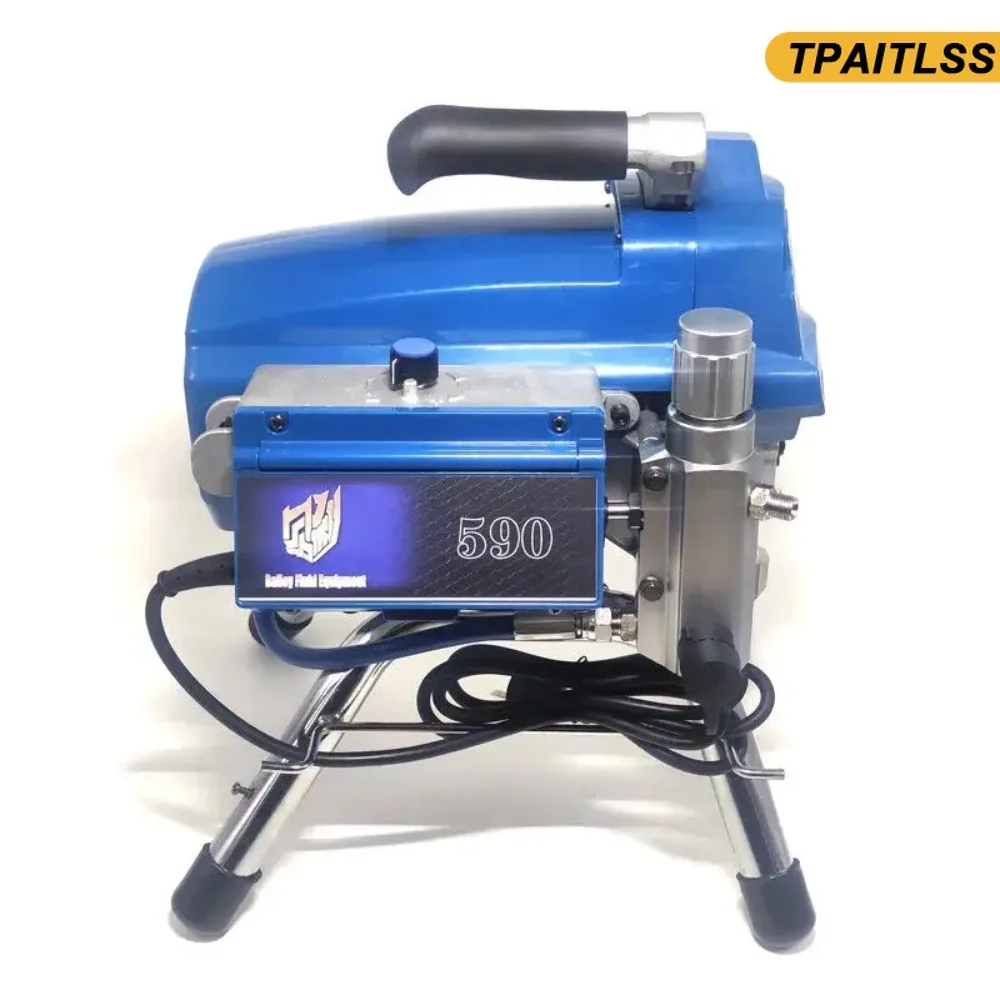 3200 Psi 110v 2.8L/min 590 Power Hvlp Putty Airless Paint Sprayer Gun Spray Paint Machine for Decoration